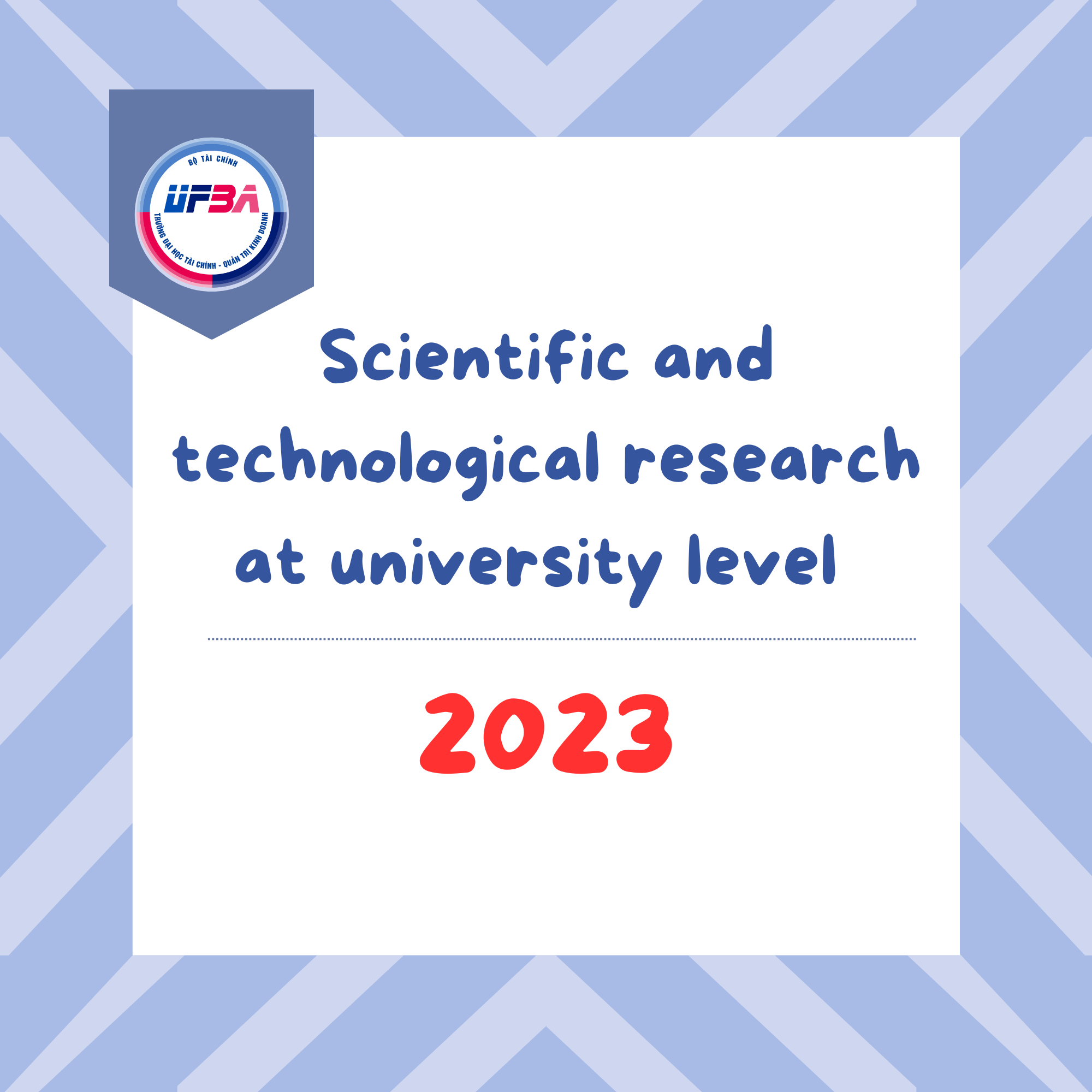 Scientific and technological research at university level approved in 2023